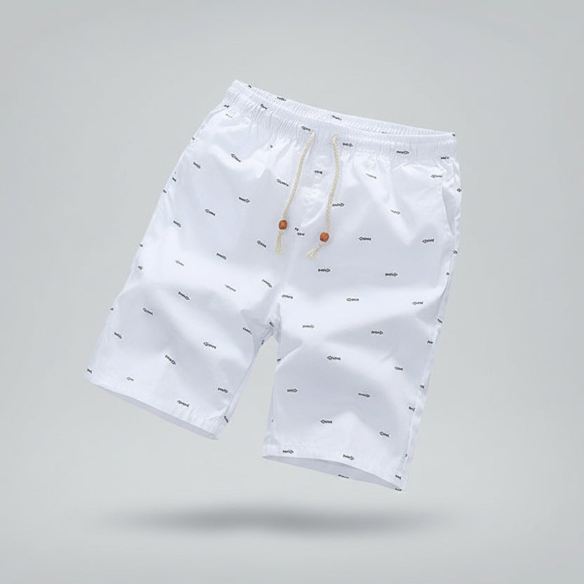 Men’s Cotton Beach Shorts – Lightweight Casual Summer Shorts