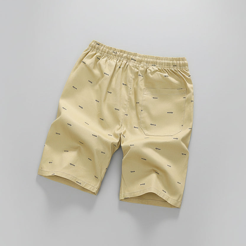 Men’s Cotton Beach Shorts – Lightweight Casual Summer Shorts