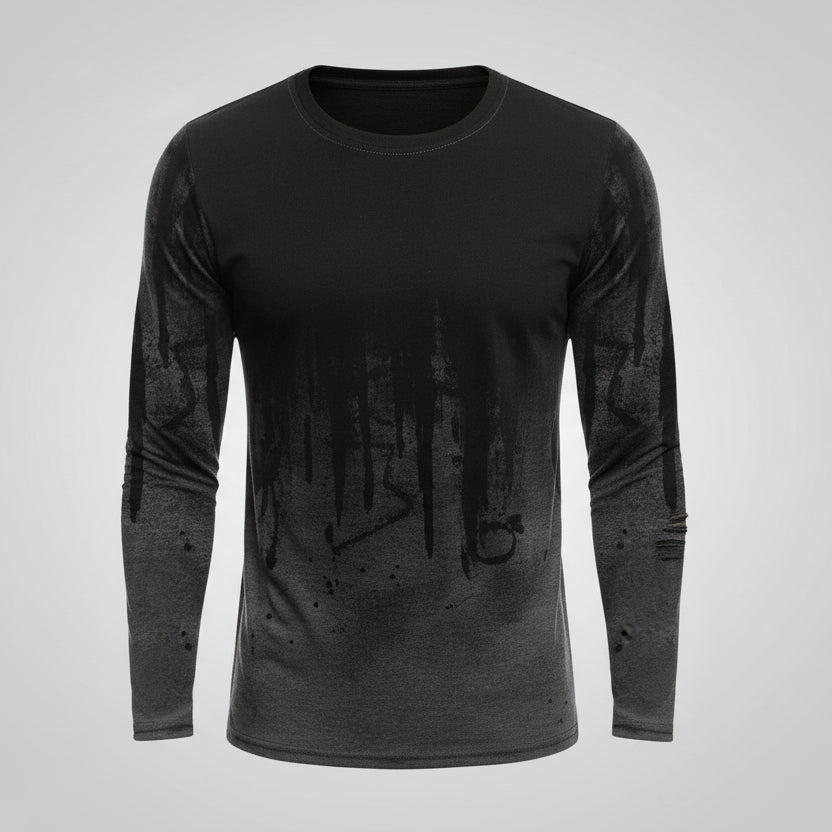 Men’s Printed T-Shirt – Casual Graphic Short Sleeve Cotton Tee